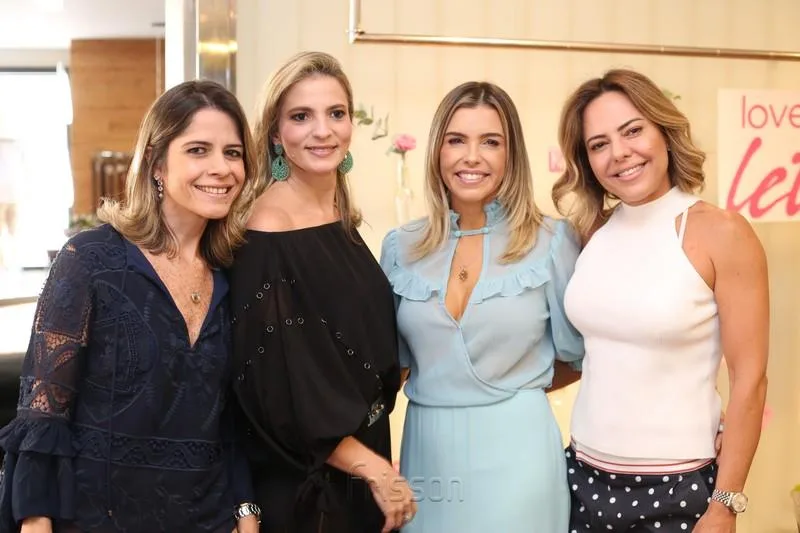 Carla Nogueira, Michele Aragão, Liliana Diniz e Cintia Gomes