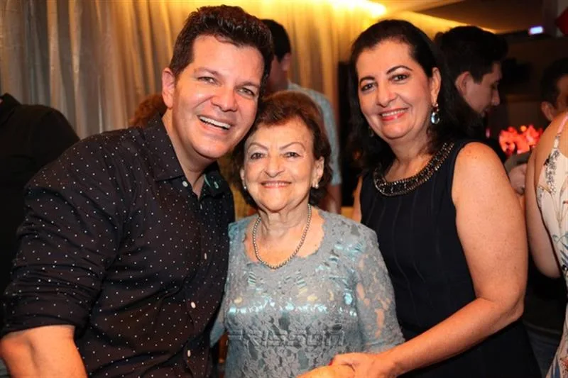 Gustavo, Maria Alice e Fátima Serpa