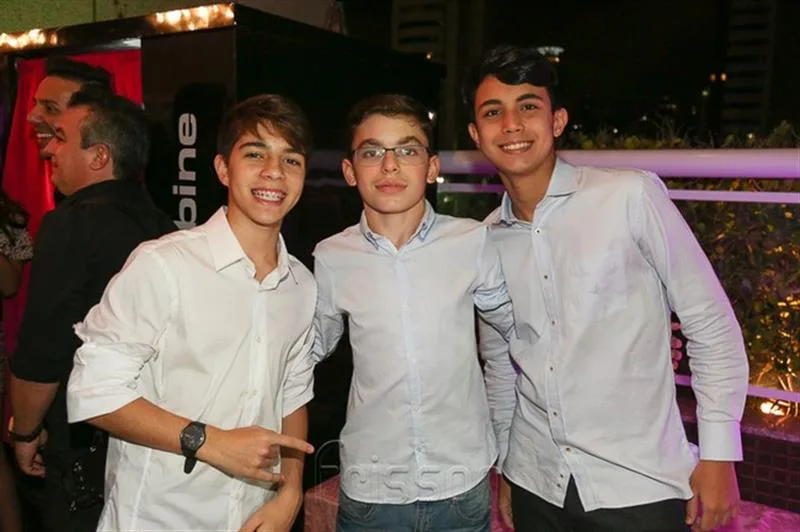 André Barbosa, Thiago Coelho e Sandro Braun