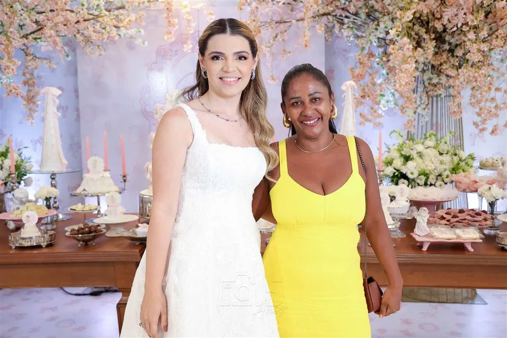 Alanna Vieira e Maria de Jesus