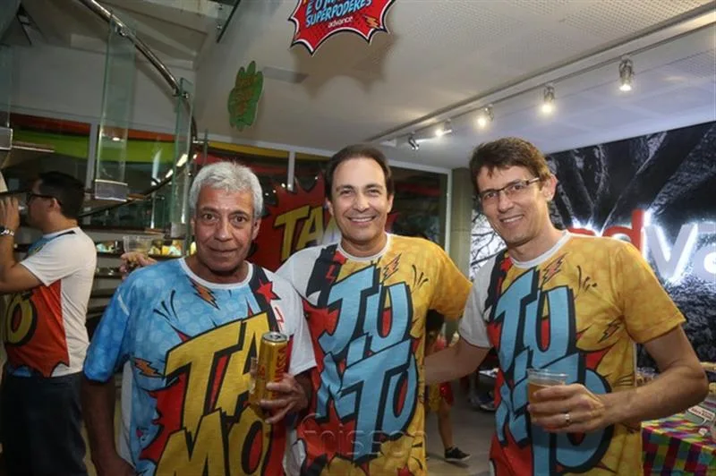 Armando Caminha, Luiz Carlos e Ricardo Vasconcelos