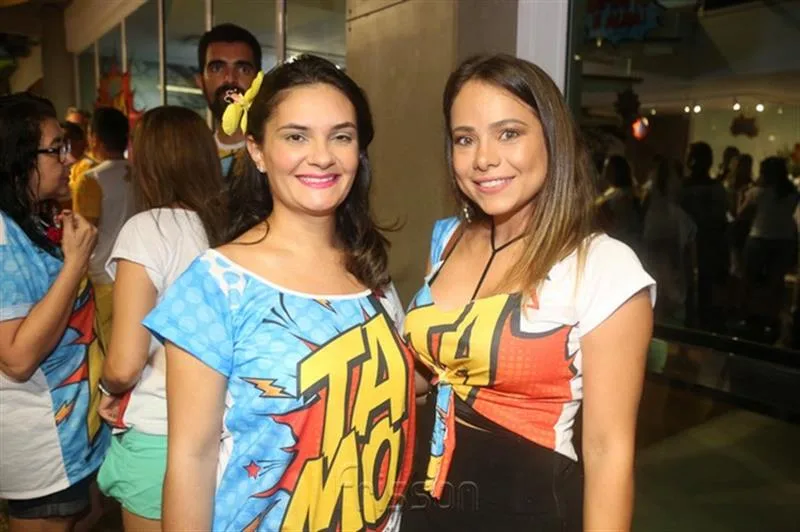 Camile Abreu e Rany Alcantara