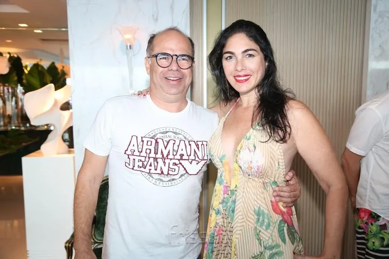 Márcio Menezes e Izabela Fiúza