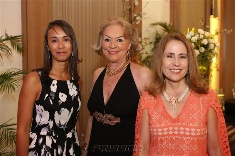Andrea Oliveira, Lenilza Campos e Tereza Ximenes