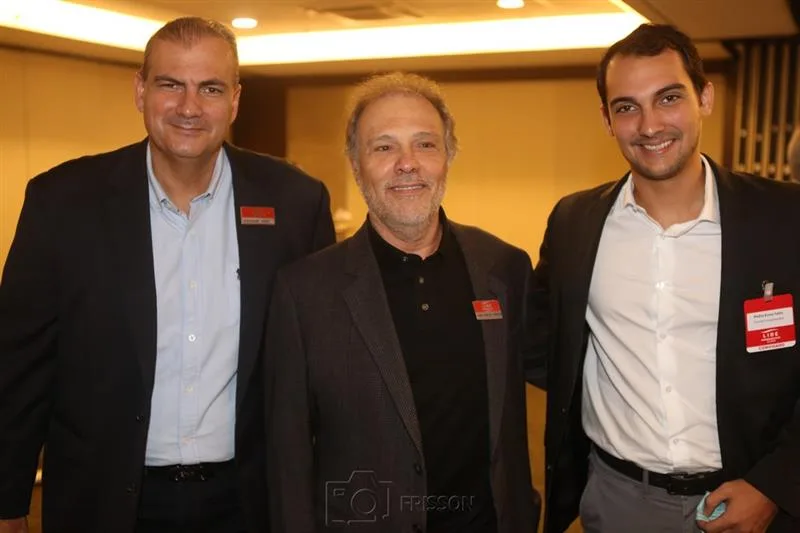 Alexandre Sales, José Carlos Pontes e Pedro Erros Sales