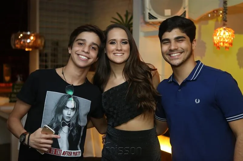 Isaac Dantas, Paulinha e Thiago Assunção