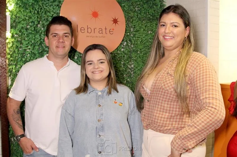 Marcelo Alencar, Renata Vieira e Fernanda Sousa