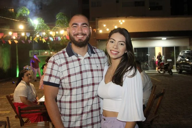 Aloisio Carneiro e Julia Justi