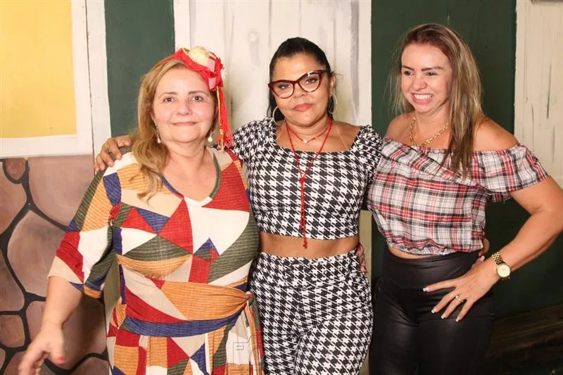 Ana Luisa Ribeiro, Lilia Viralim e Sâmia Peixoto