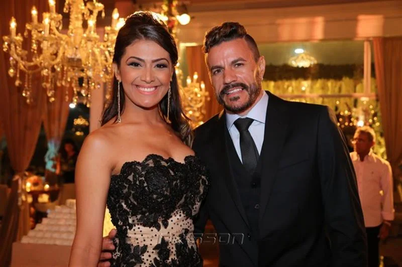 Aline Almeida e Michel Miguel