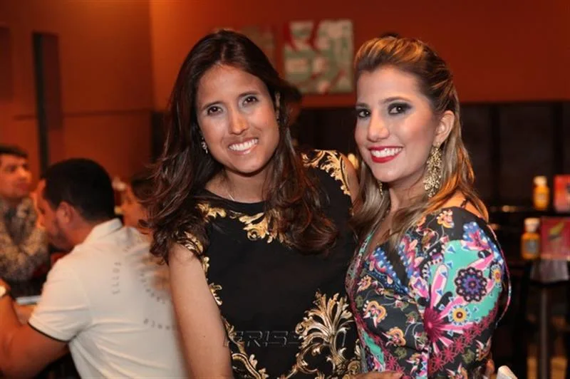 Cristine Peres e Gisele Nasser