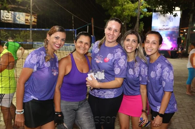 Luciana Felix, Silvia Bastos, Katherine Falcão, Sasha Reeves e Camilla Santos