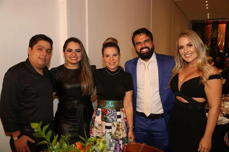 Bruno Lemos, Cleane Fontenele, Michele França, Lucas Teixeira e Patricia Leitte
