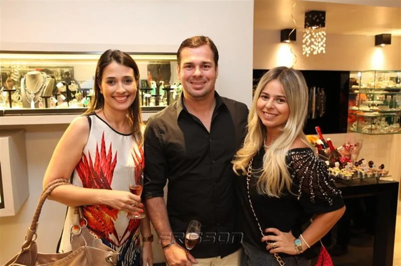 Diana Barreira, Leonardo Aguiar e Mariana Távora