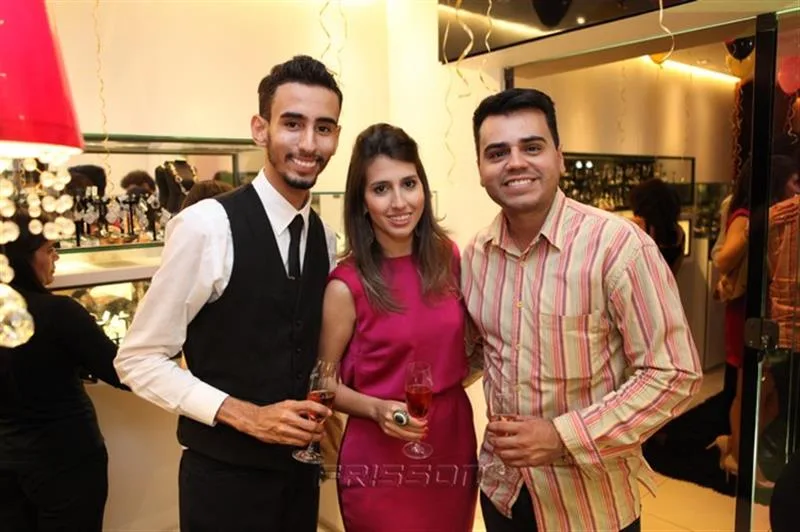 Guilherme Estanislau, Tayra Romcy e Armando Araújo