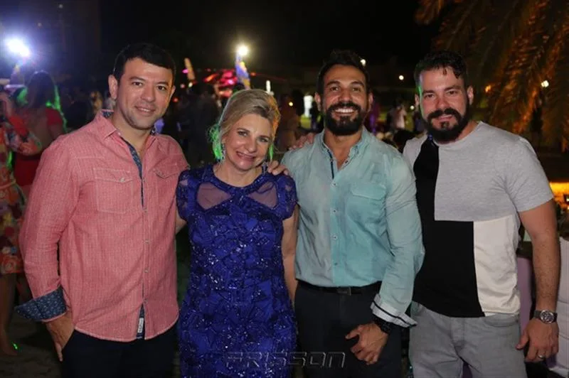 Alan Carvalho, Rosangela Dias, Adan Vieira e Miguel Filho