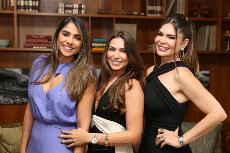 Camilla Braga, Carolina Macedo e Dzrre Cavalcante