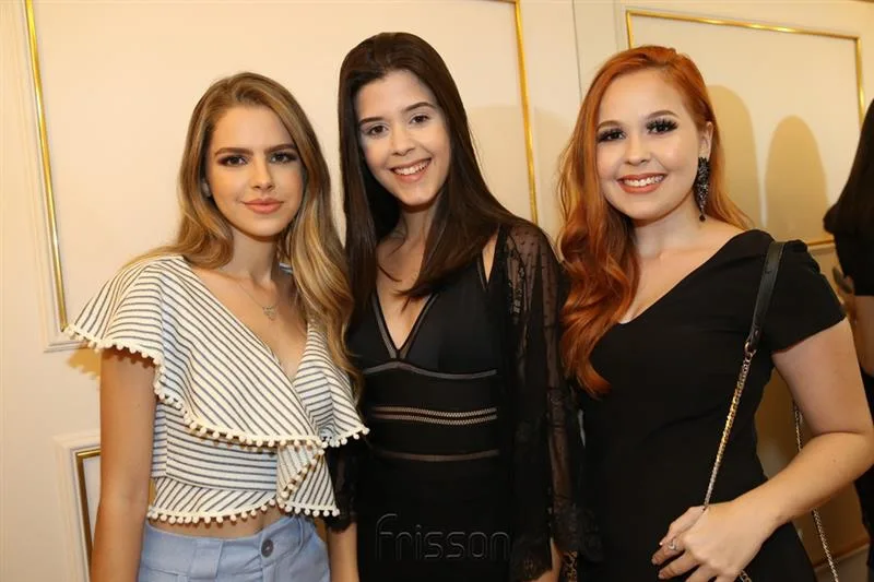 Amanda Rebouças, Vitoria Borba e Larissa Delucca