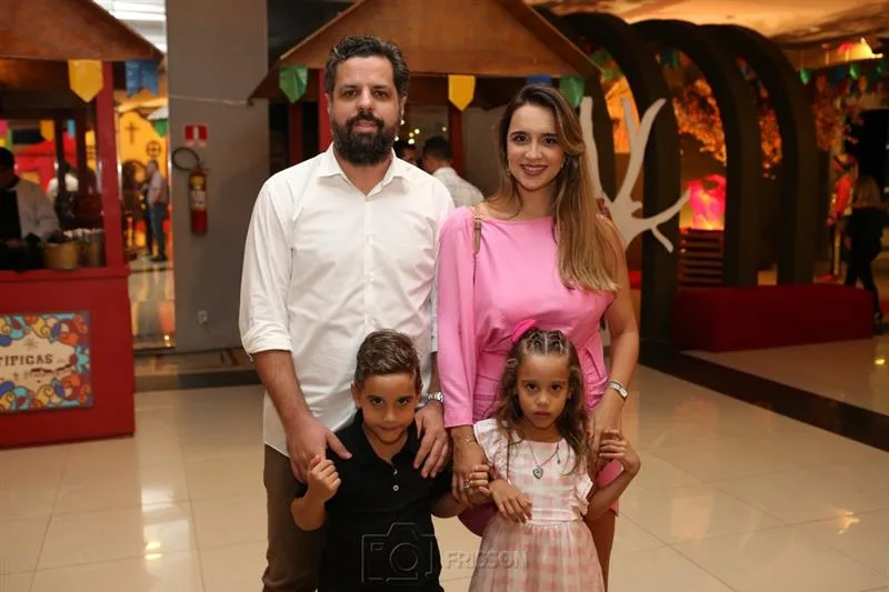 Cássio, Arthur, Liana e Lais Pacheco