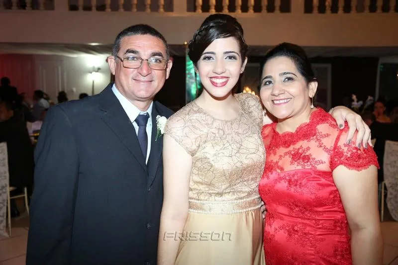 Abelardo, Thaís e Celene Rocha