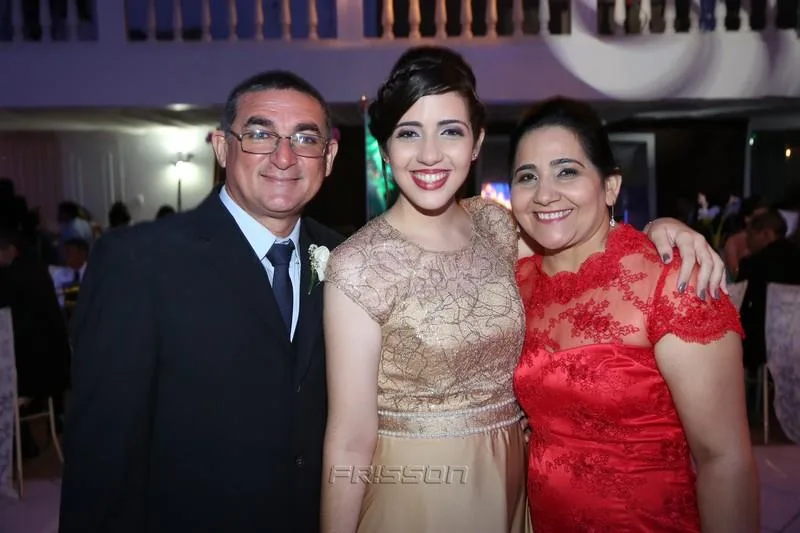 Abelardo, Thaís e Celene Rocha