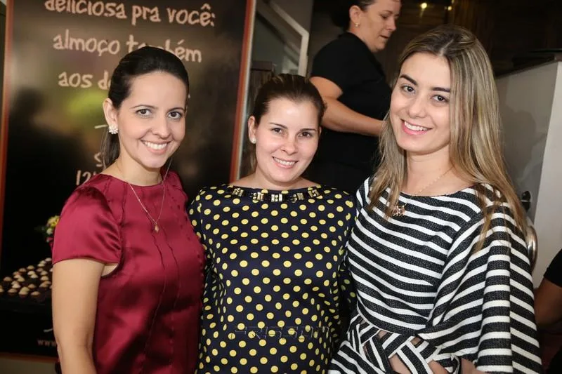 Aline Amorim, Adriana Loureiro e Mariana Pimenta