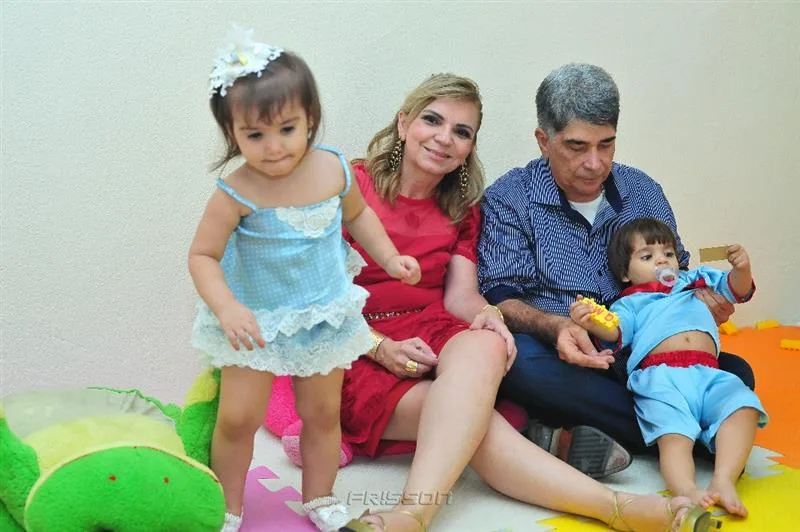 Fátima Brasileiro, Everardo Bezerra, Bárbara e Gabriel Brasileiro Lopes