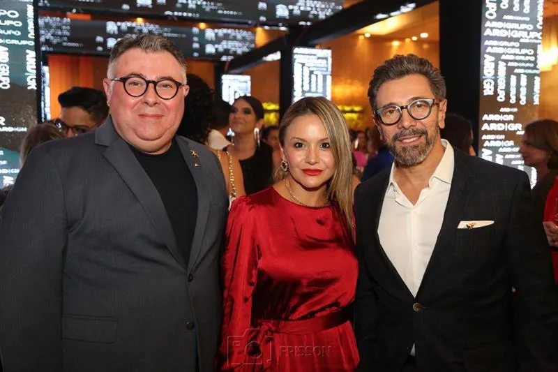 André Monte, Claryanne Aguiar e Carlos Otávio