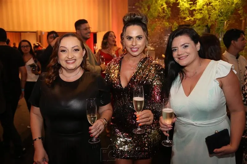 Claudiana Oliveira, Rafa Férrer e Carol Lima