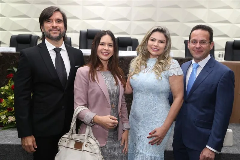 Andre Dantas, Daniella Cambraia, Marcelle e Daniel Carneiro