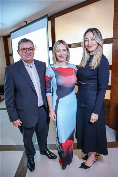 André Lima, Gaída Dias e Ana Virgínia Andrade