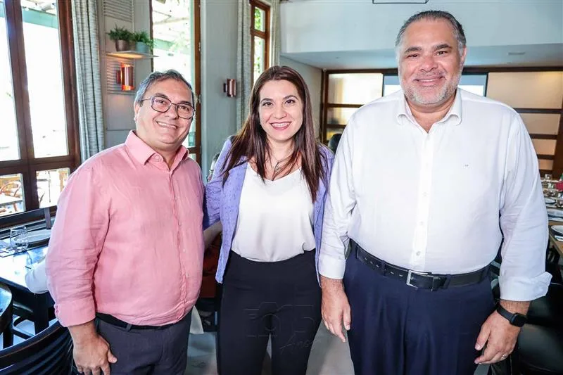 Benedito Simões, Diana Melo e Edson Ferreira