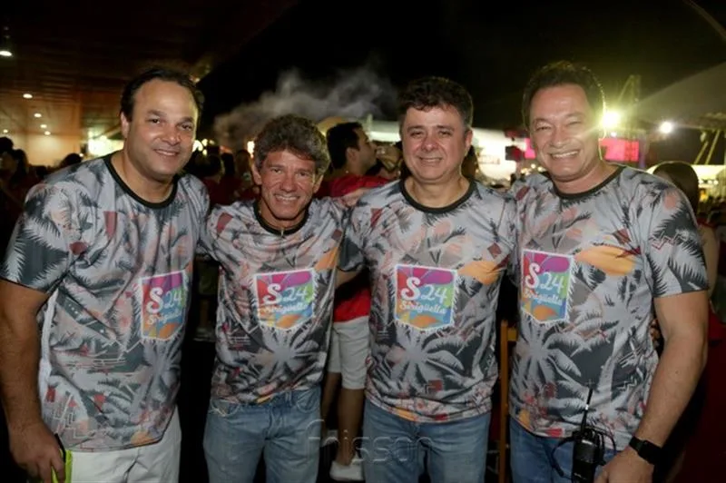 Ênio Cabral, Carvalhinho, Alexandre Frota e Pedro Neto