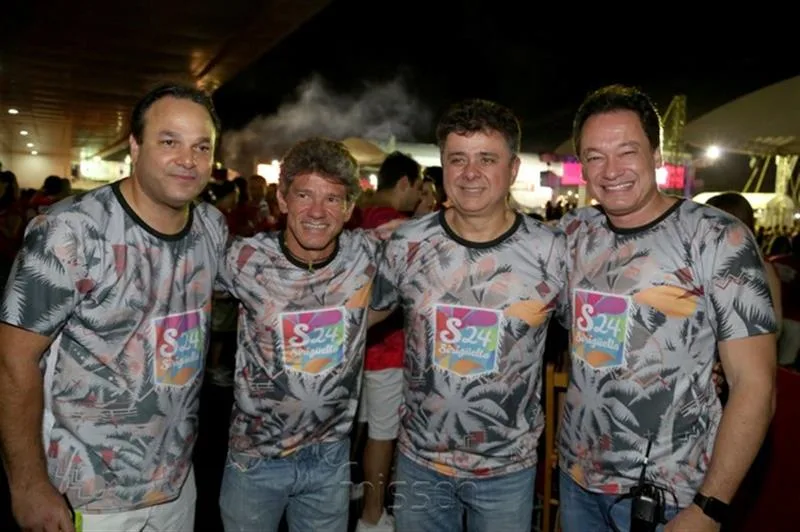 Ênio Cabral, Carvalhinho, Alexandre Frota e Pedro Neto