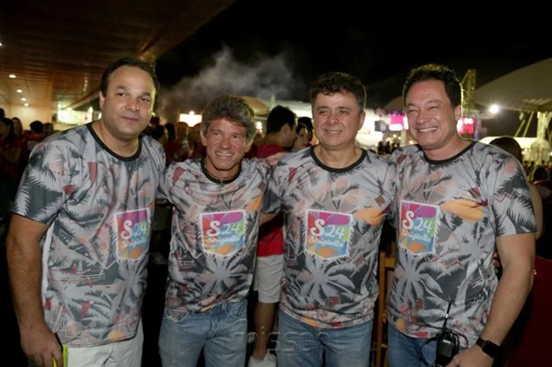 Ênio Cabral, Carvalhinho, Alexandre Frota e Pedro Neto