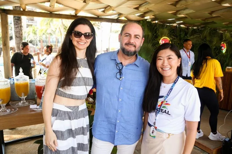 Camila Hollanda, Alexandre Cabral e Tatiana Camigauchi