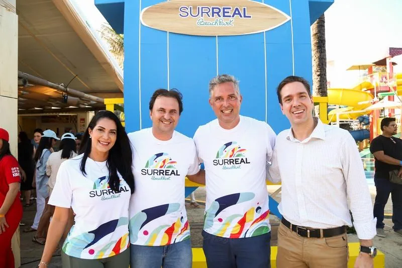 Carla Ibiapina, Bruno Gonçalves, Murilo Pascoal e Eduardo Bismarck