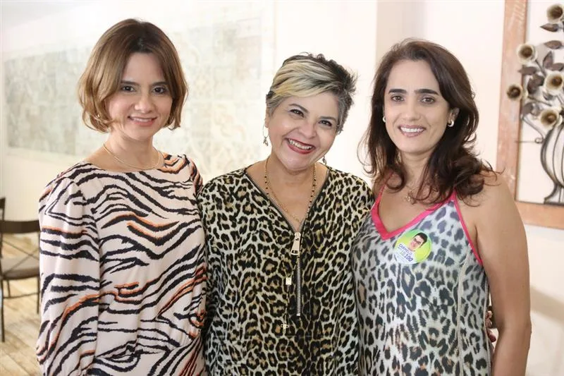 Anna Magalhães, Eliana Borges e Ana Paula Leitão