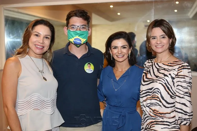 Ingrid Feitosa, Carmelo Neto, Monaliza Cavalcante e Ana Magalhães