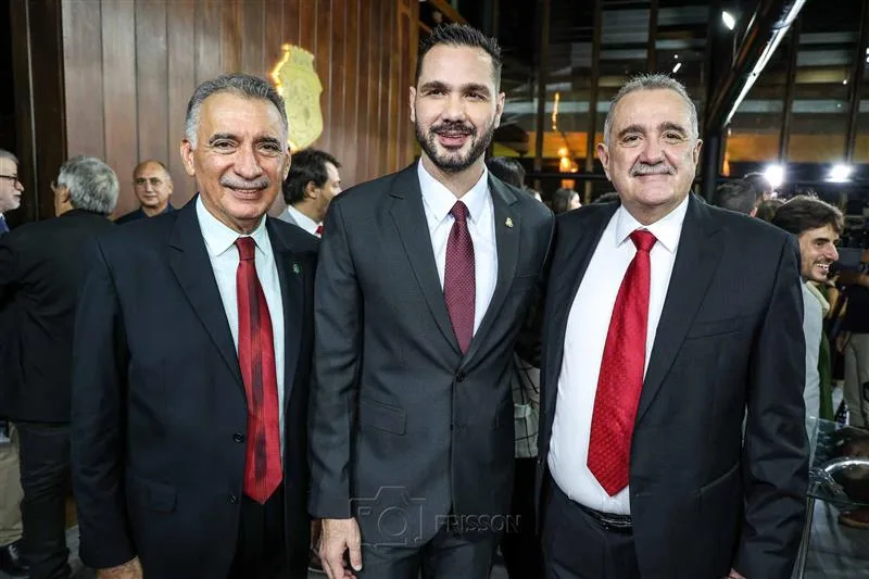 Arthur Bruno, Bismarck Maia e Guilherme Bismarck