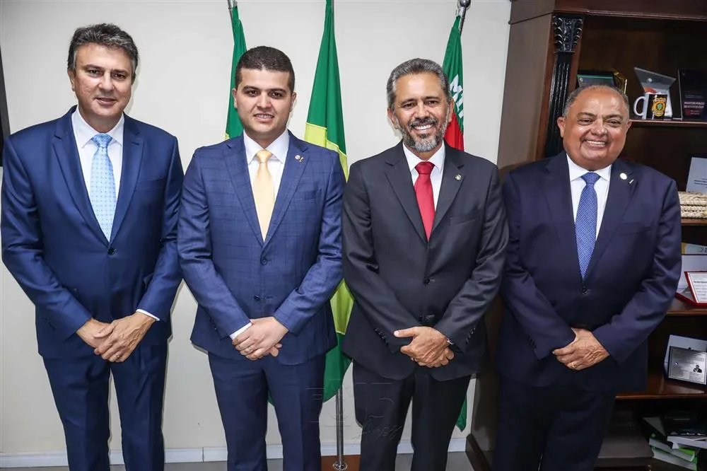 Camilo Santana, Herbet Santos, Elmano de Freitas e Teodoro da Silva Santos