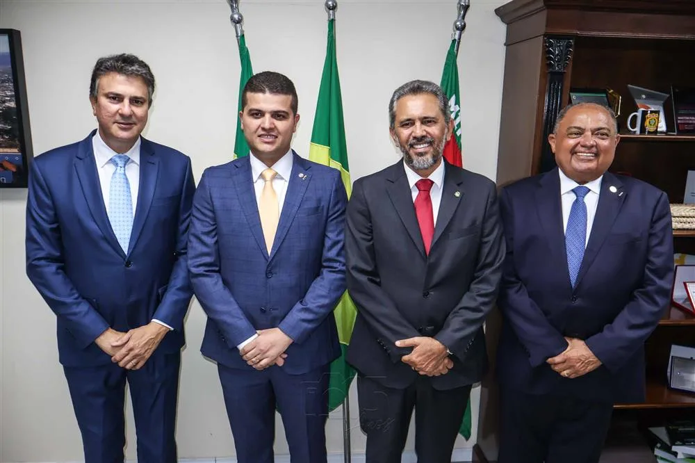 Camilo Santana, Herbet Santos, Elmano de Freitas e Teodoro da Silva Santos