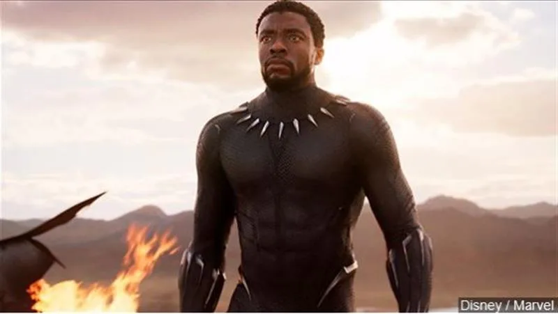 Ator Chadwick Boseman, o 'Pantera Negra'