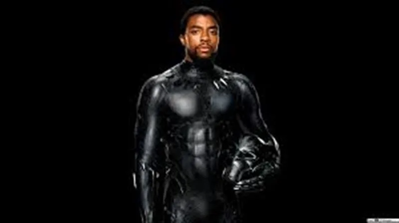 Ator Chadwick Boseman, o 'Pantera Negra'