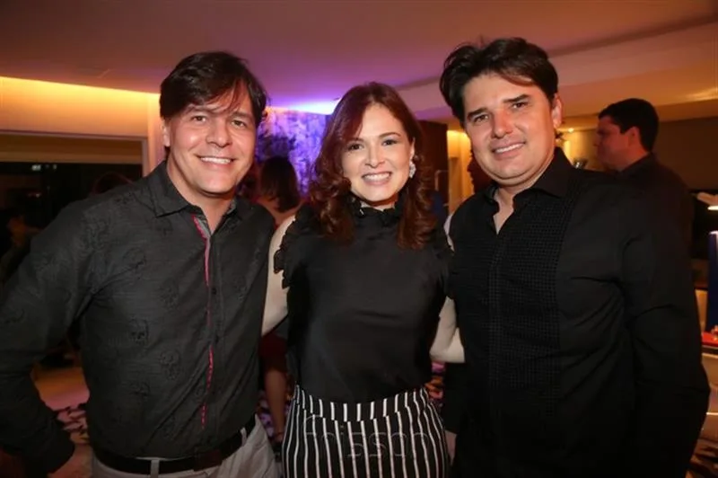 Alexandre Hack, Sheyla Furtado e Salomão Nogueira