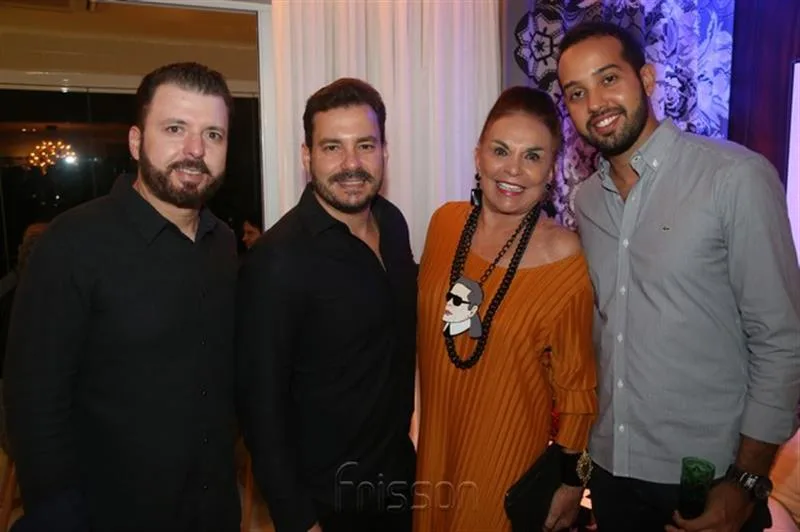 Cesar Martins, Miguel Filho, Simone Belim e Igor Brito
