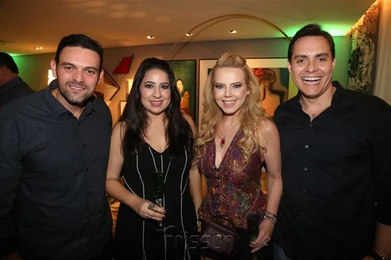 Clovis, Ana Elisa Holanda, Branca Mourão e Francisco Campelo