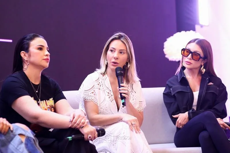 Ana Silvia, Gaída Dias e Edith Gomes