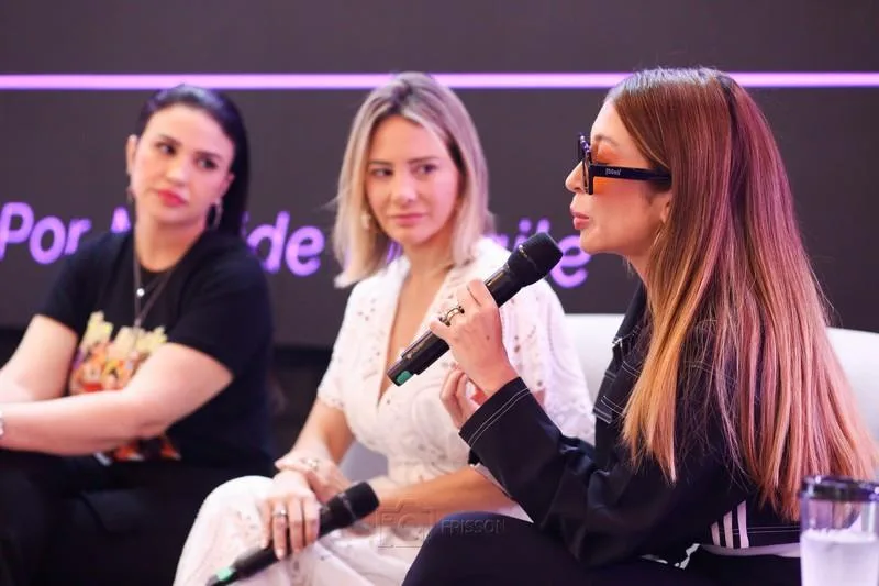 Ana Silvia, Gaída Dias e Edith Gomes