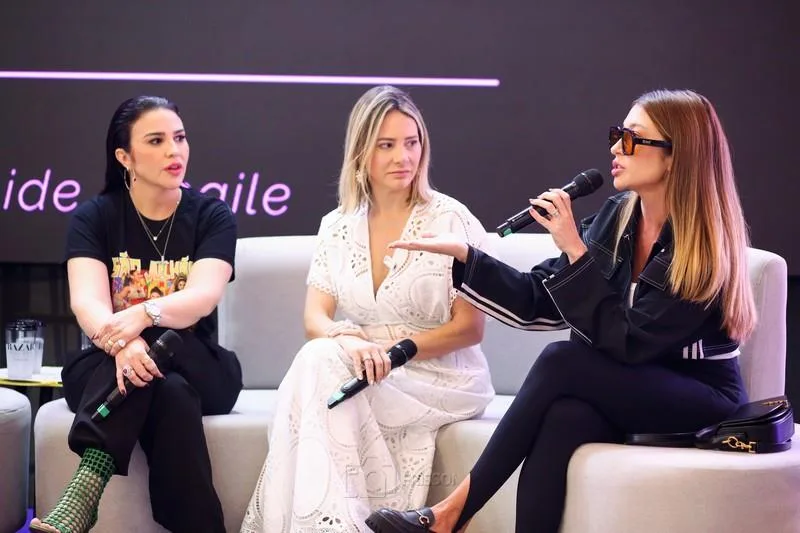 Ana Silvia, Gaída Dias e Edith Gomes